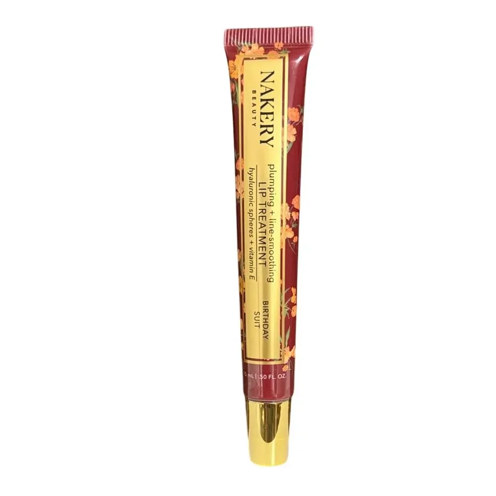 Nakery Beauty Plumping + Line-Smoothing Lip Treatment – Birthday Suit – NIB